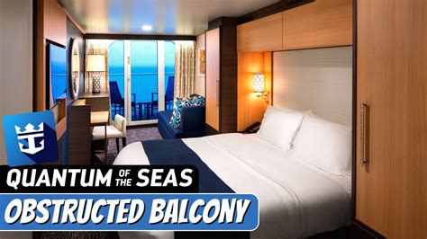 One double sofa bed in staterooms with up to 4 guests. . Quantum of the seas obstructed balcony
